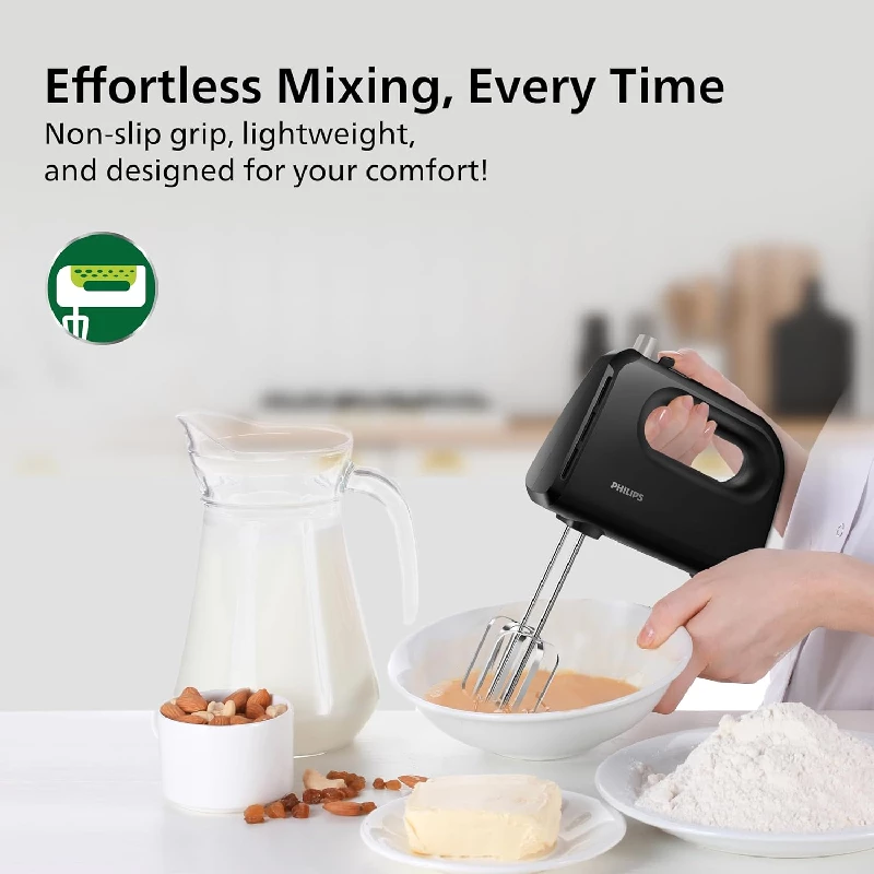 Philips 300 Watts Lightweight Hand Blender- Black-3.webp